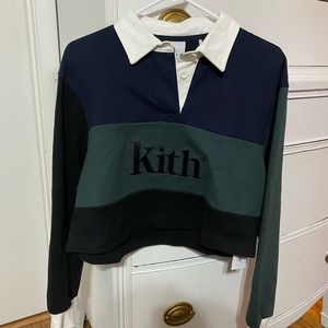 Kith Cropped Rugby Top
